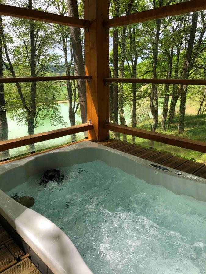 Les Cabanes Du Lac - Spa - Petit Dejeune - Cabane Du Frene & Cabane Du Chene Premium Sevignacq Екстер'єр фото