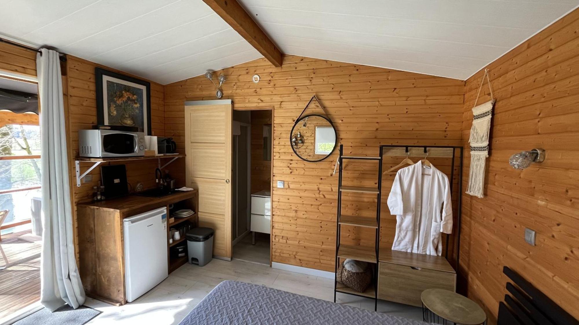 Les Cabanes Du Lac - Spa - Petit Dejeune - Cabane Du Frene & Cabane Du Chene Premium Sevignacq Екстер'єр фото